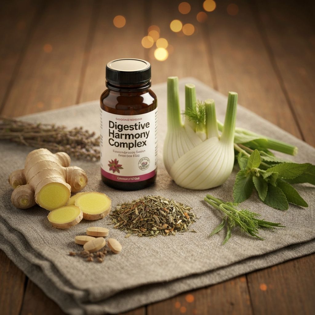 Digestive Harmony Complex herbs